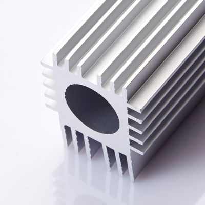 Flexible Heat Sink Anodized Aluminum Extrusions Profile T5 T6 For Architecture